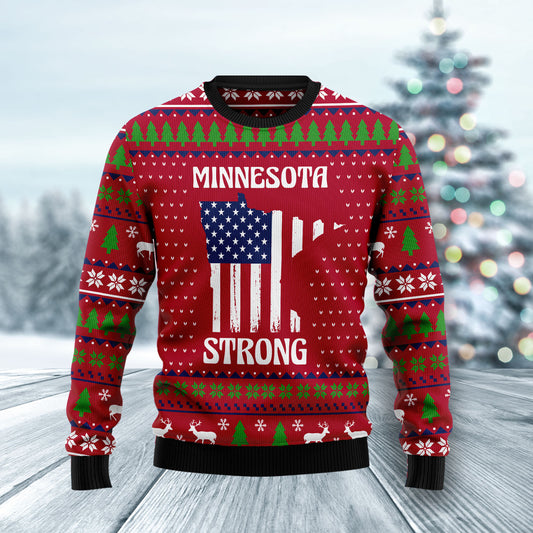 Minnesota Strong HZ101912 Ugly Christmas Sweater