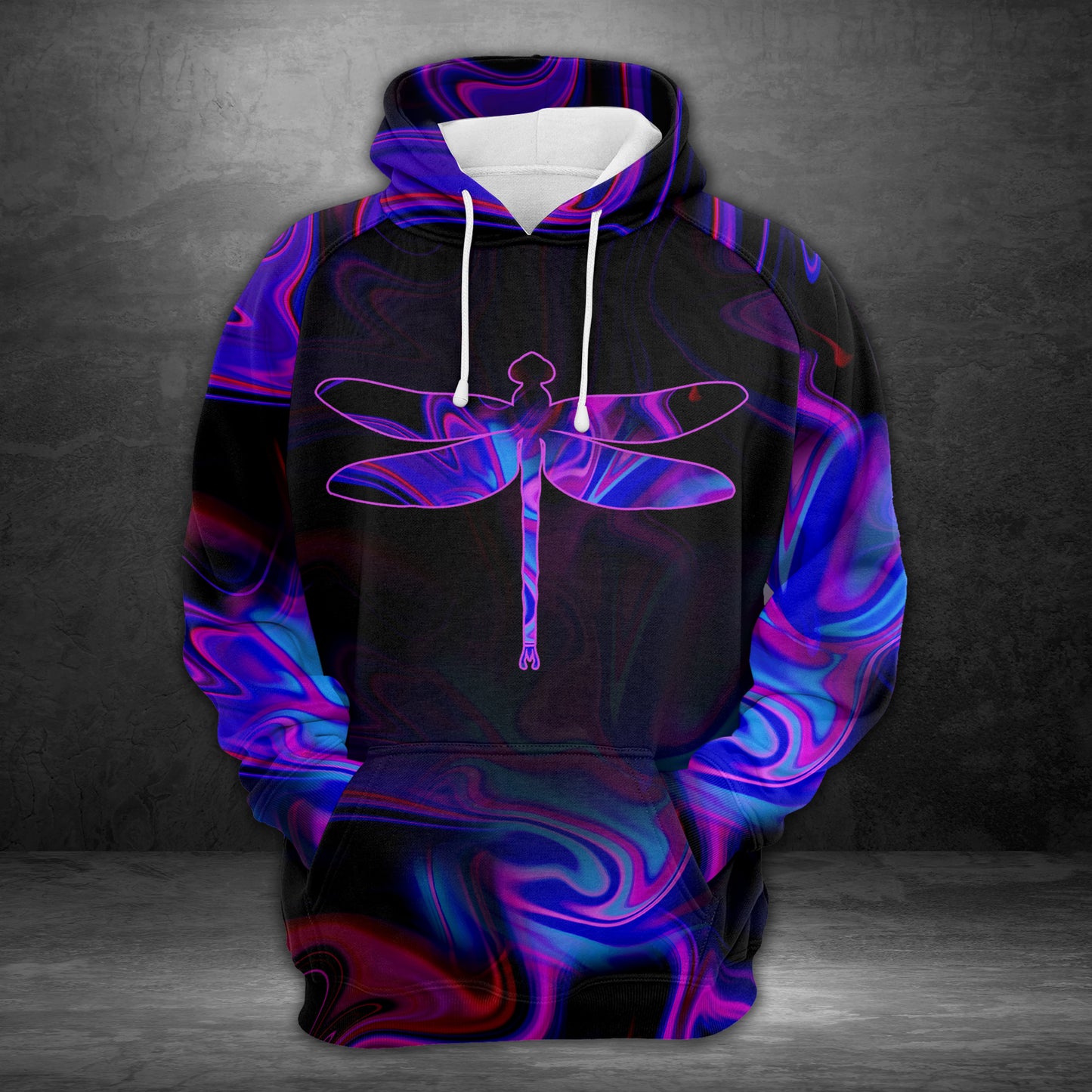 Amazing Dragonfly H1637 - All Over Print Unisex Hoodie unisex womens & mens, couples matching, friends, funny family christmas holiday hoodie gifts (plus size available)