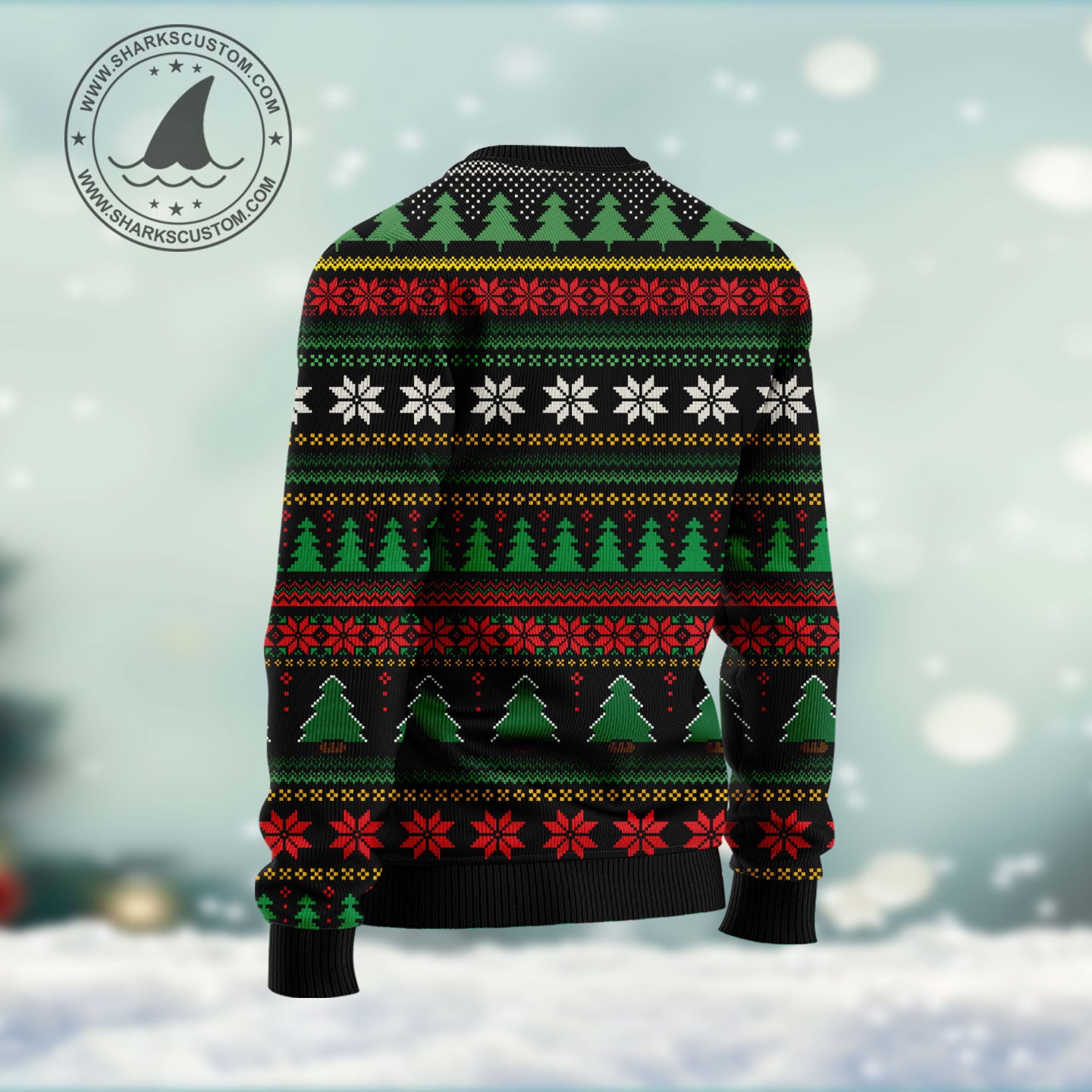 Pew Pew Madafakas Santa Claus HT011205 Ugly Christmas Sweater