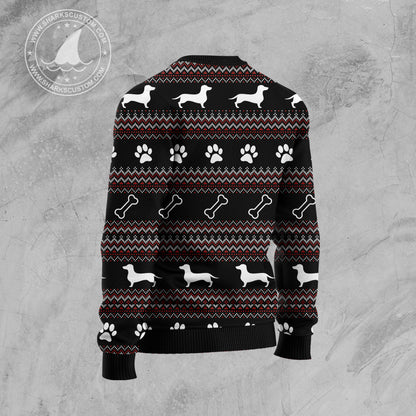 If You Don't Own One You'll Never Understand Dachshund HT100509 Ugly Christmas Sweater