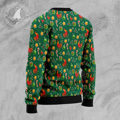 Cluck-ry Christmas Ugly Christmas Sweater