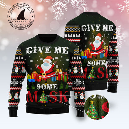 Santa Give Me TY2010 Ugly Christmas Sweater