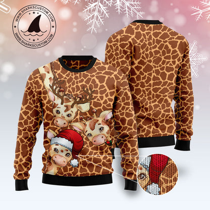 Giraffe Funny TY0311 Ugly Christmas Sweater