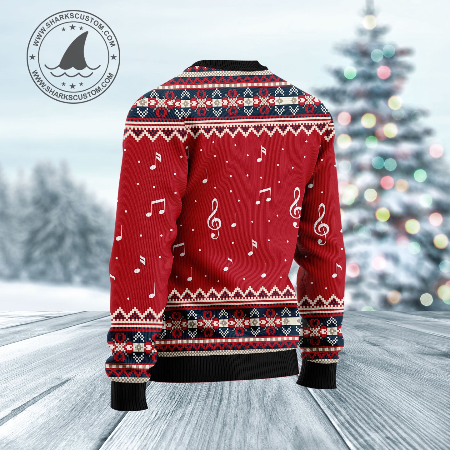 Rockin' Around the Christmas Tree HT103002 Ugly Christmas Sweater