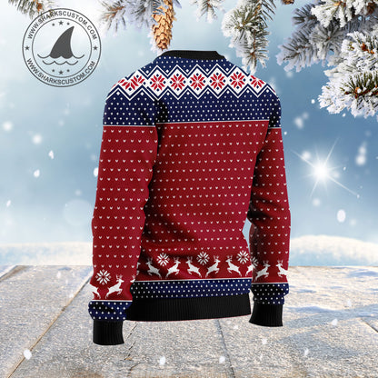 Let's Get BLITZENED Slouchy HT041119 Ugly Christmas Sweater