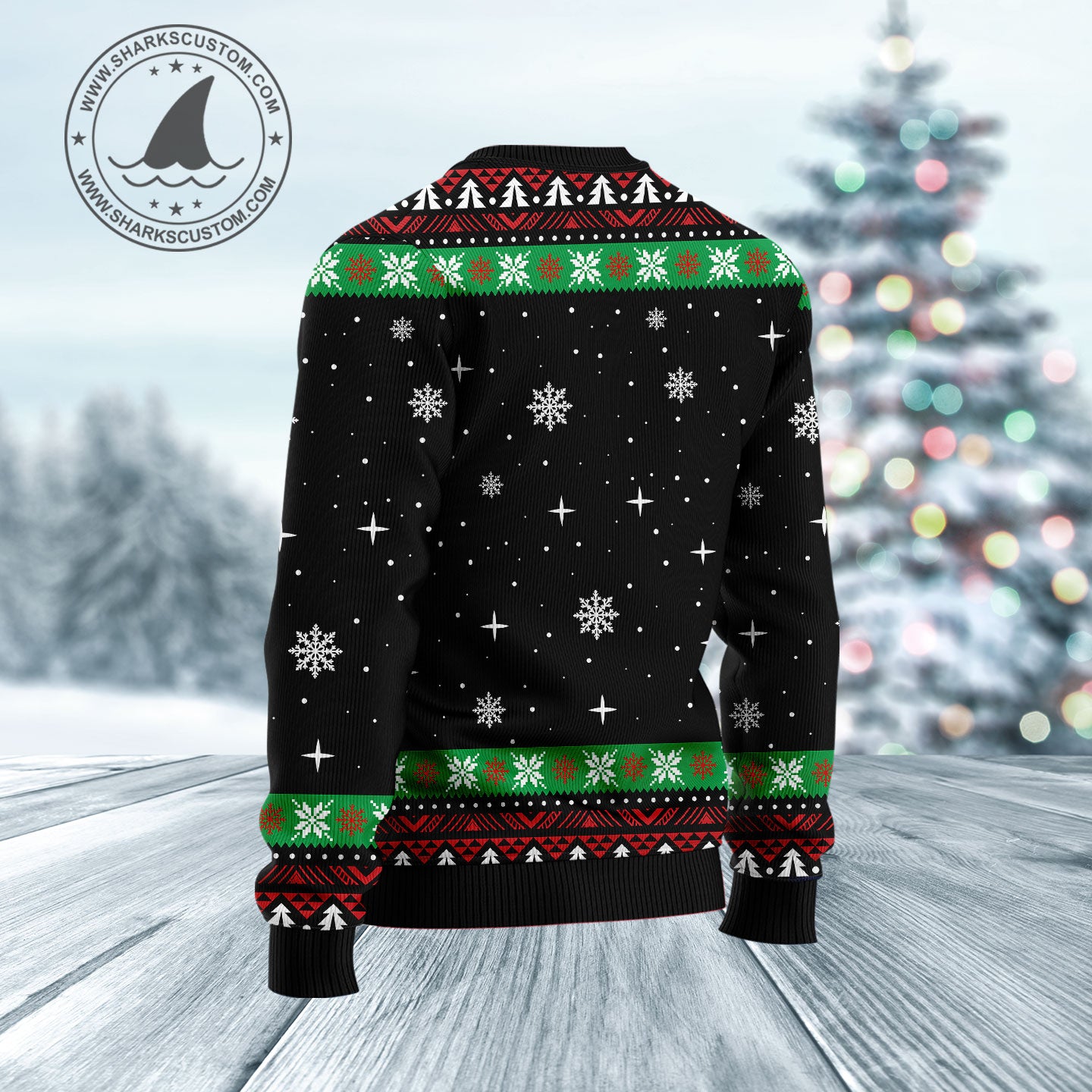 Christmas is better with Bulldog HT061123 Ugly Christmas Sweater