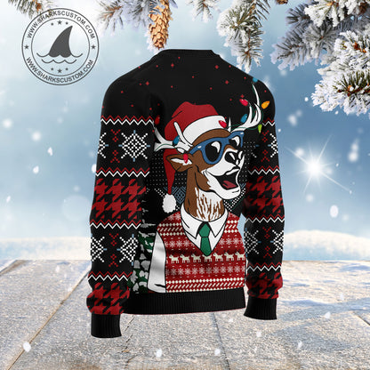 Amazing Deer HZ120115 Ugly Christmas Sweater