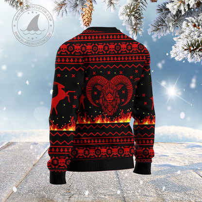 Merry Antichristmas Satan Claus HZ112313 - Ugly Christmas Sweater