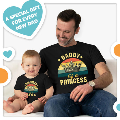 First Fathers Day Gifts From Baby Girl Father Daughter Matching Outfit