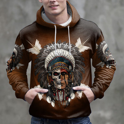 Amazing Native Art HZ112514 unisex womens & mens, couples matching, friends, funny family sublimation 3D hoodie christmas holiday gifts (plus size available)