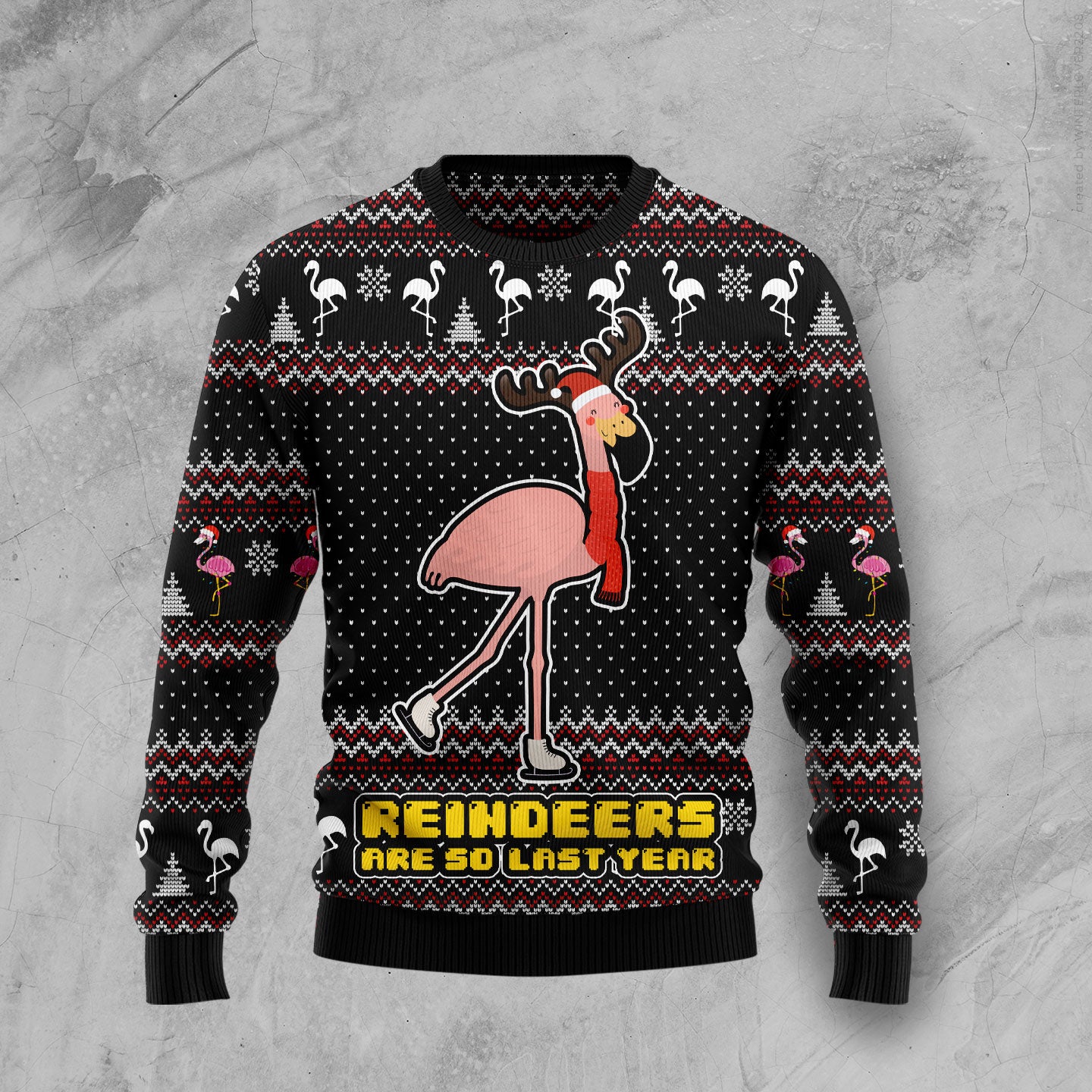 Reindeers Are So Last Year HT100709 Ugly Christmas Sweater