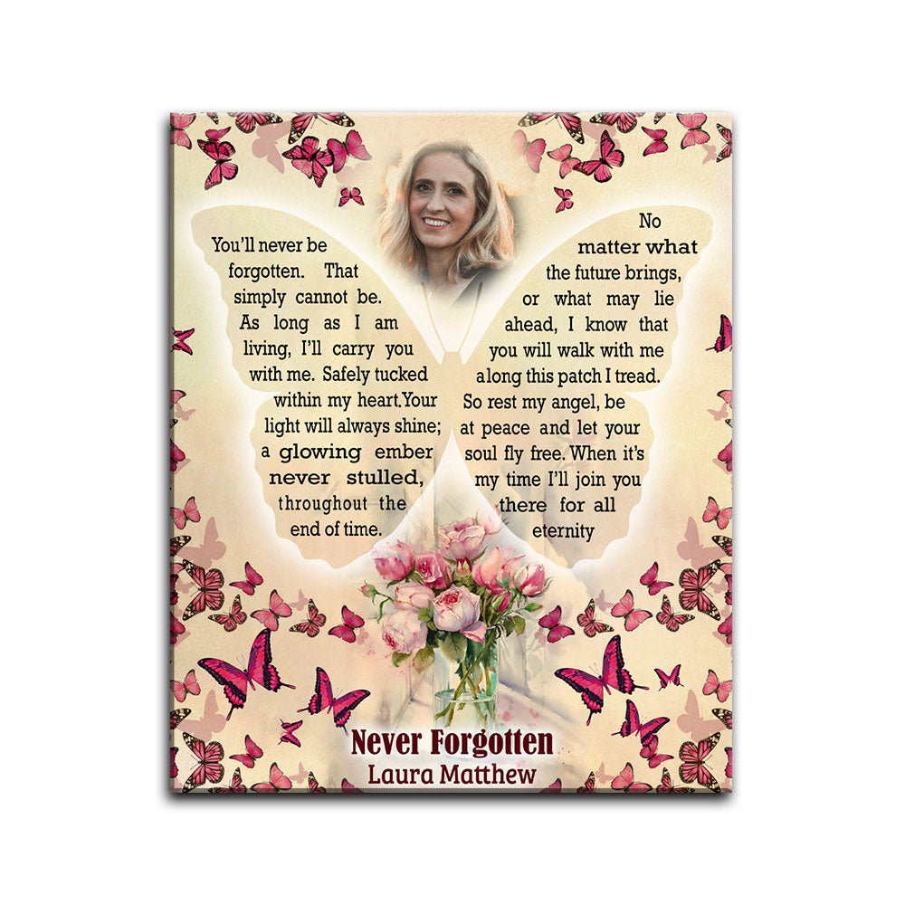 Never Forgotten TY0503214 PersonalizedWitch Canvas