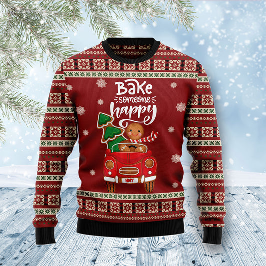 Bake Someone Happy TG51021 Ugly Christmas Sweater