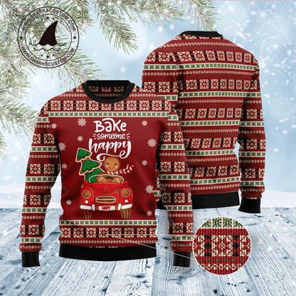 Bake Someone Happy TG51021 Ugly Christmas Sweater
