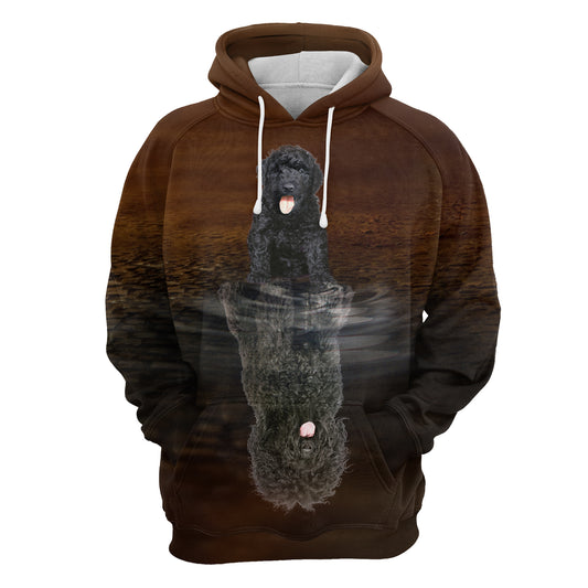 Cute Barbet Reflection H22417 - All Over Print Unisex Hoodie