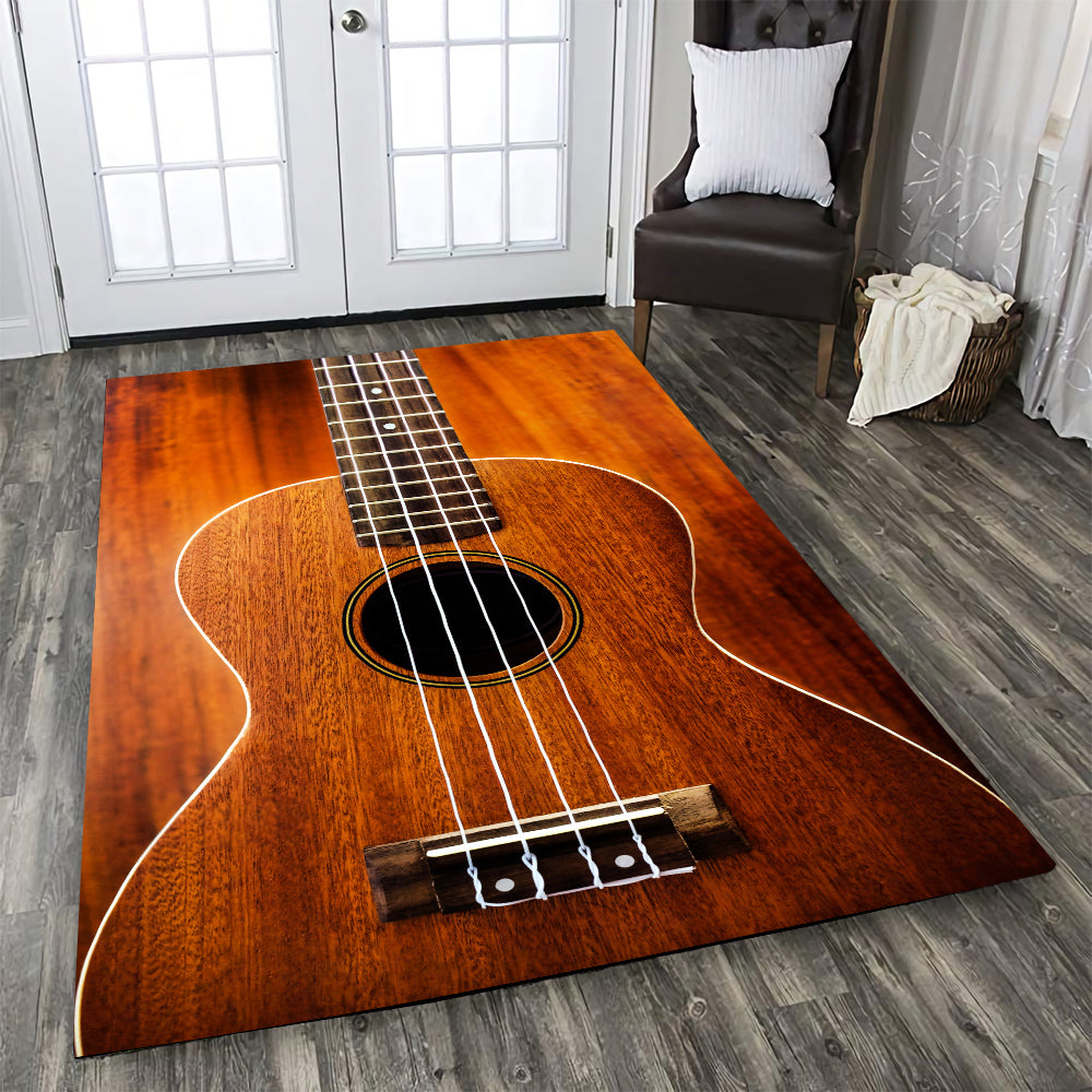 Beautiful Acoustic Guitar - Rectangle Rug