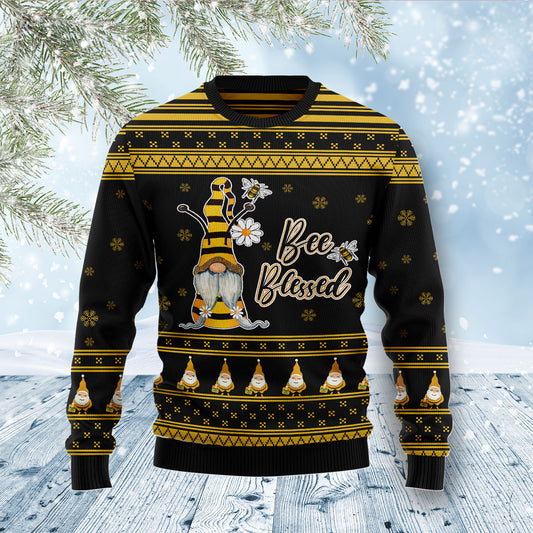 Bee Kind Gnome TG51021 Ugly Christmas Sweater