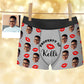 Property Of Custom Name & Image All Over Print Men's Boxer Brief