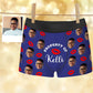 Property Of Custom Name & Image All Over Print Men's Boxer Brief