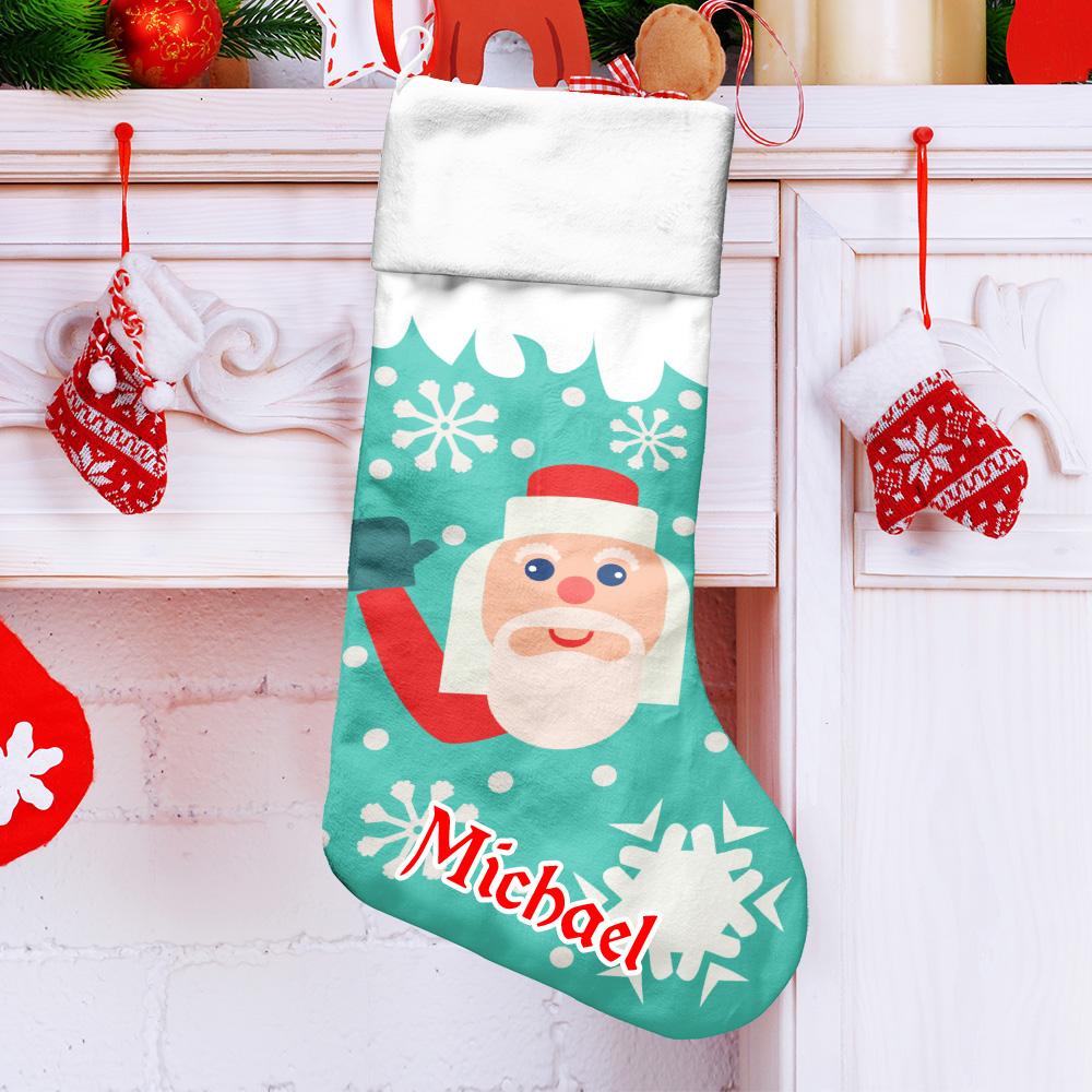 Merry Christmas Custom Name Personalizedwitch Christmas Stocking