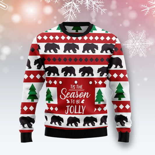 Christmas Tree and Bear G51014 - Ugly Christmas Sweater