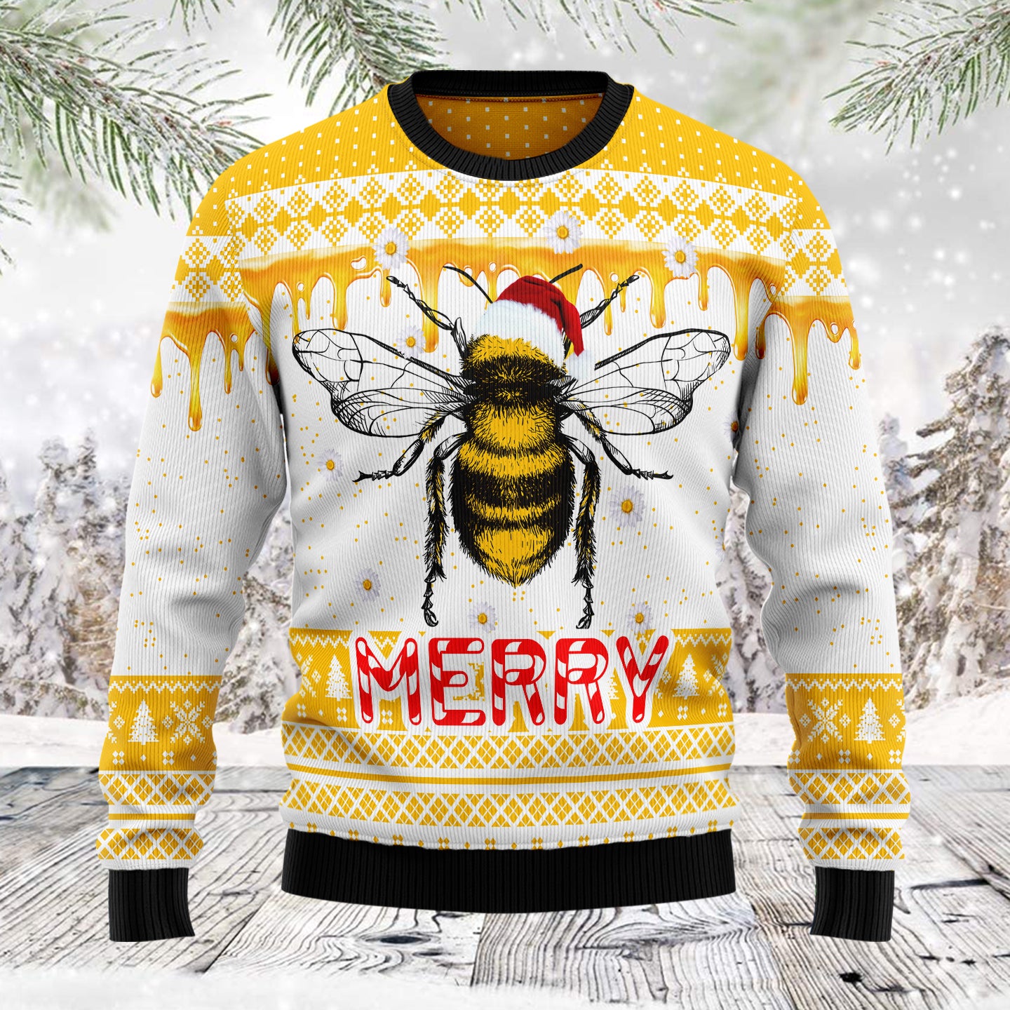 Bee Merry TG5121 Ugly Christmas Sweater