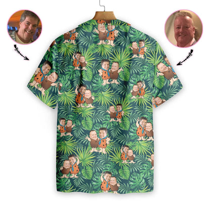 Customize Face Cartoon Hawaiian Shirt