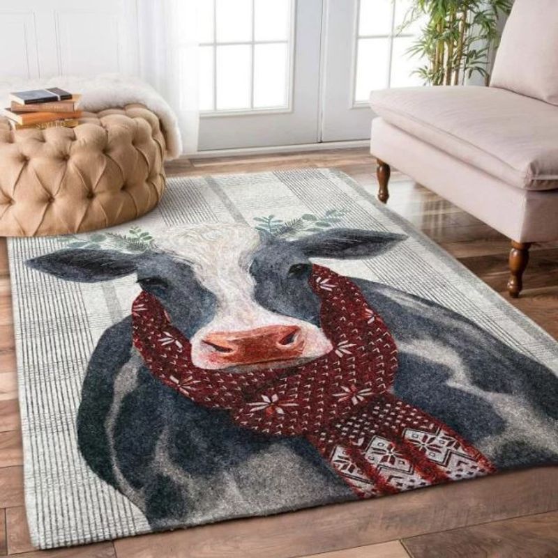 Cute Cow Rectangle Rug – PERSONALIZEDWITCH