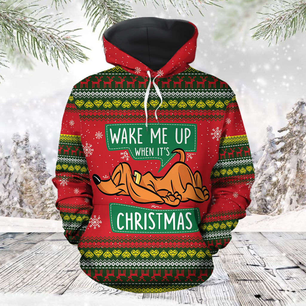 Dachshund Wake Me Up TG51121 - All Over Print Unisex Hoodie