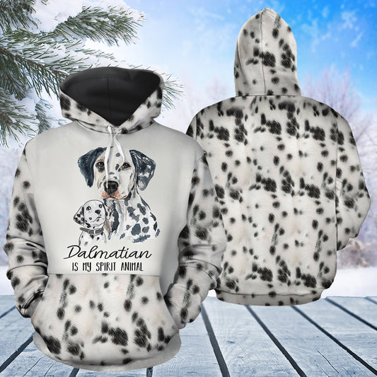 Dalmatian My Spirit Animal T2511 unisex womens & mens, couples matching, friends, funny family sublimation 3D hoodie christmas holiday gifts (plus size available)