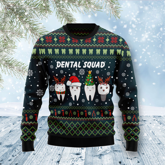 Dental Squad D1211 Ugly Christmas Sweater