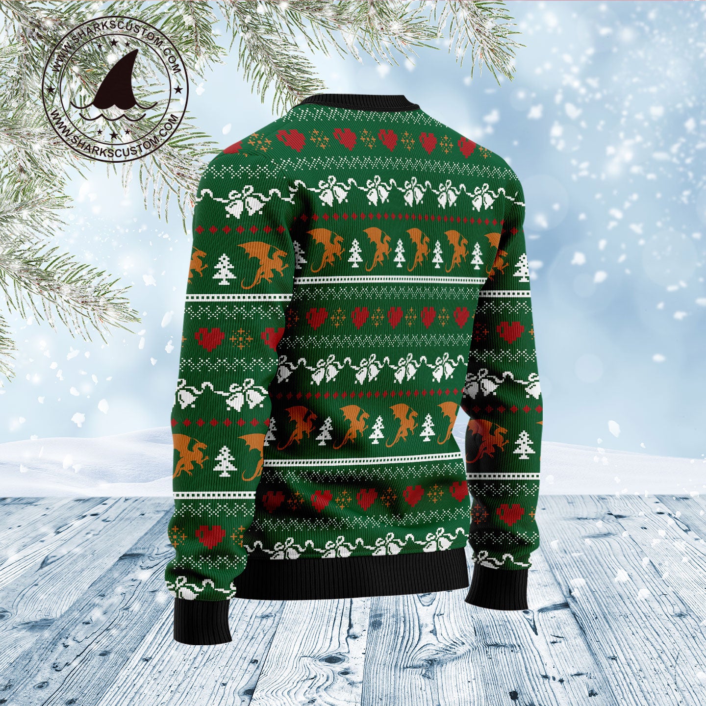 Dragon Nice D1111 Ugly Christmas Sweater