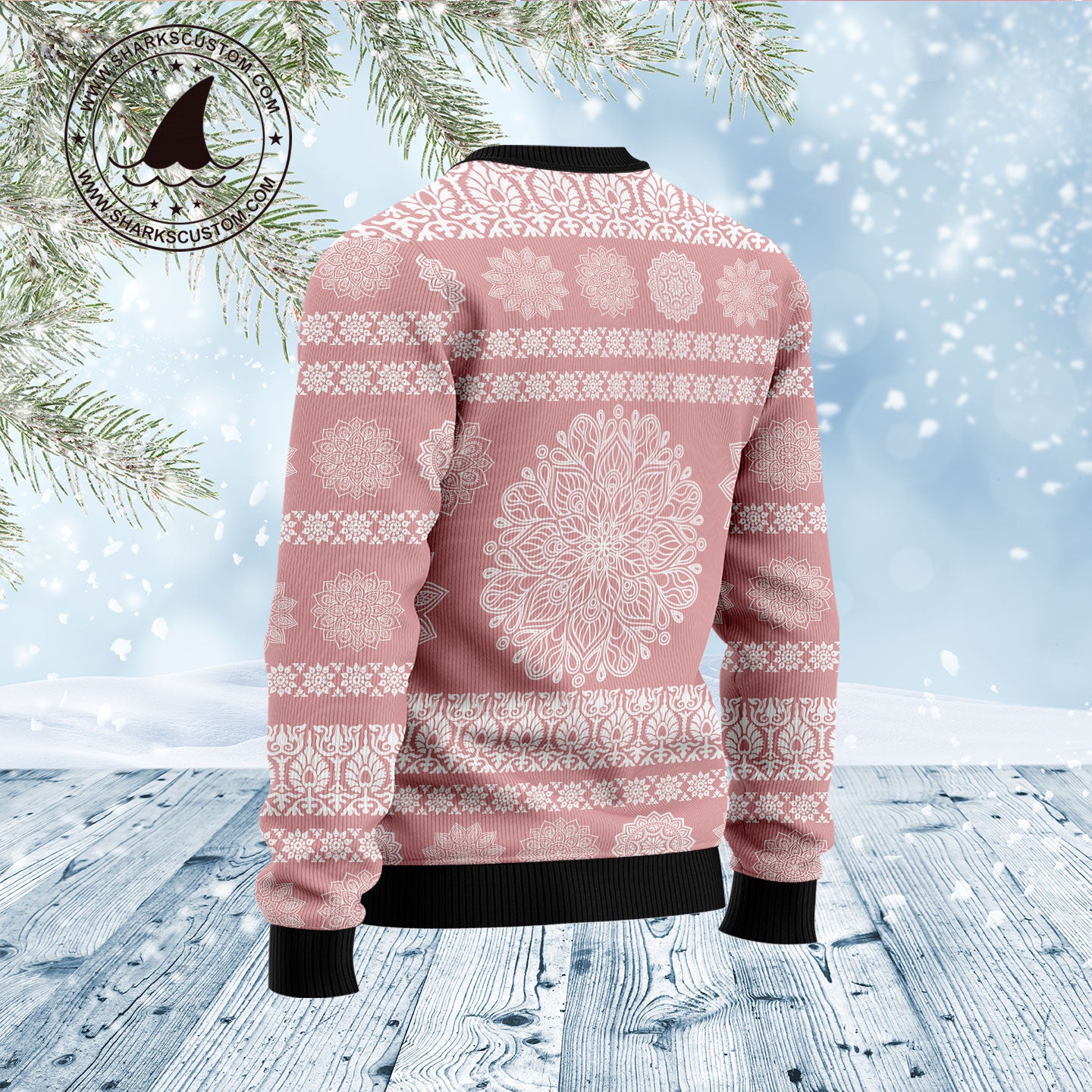 Flamingo Why Oh You D1011 Ugly Christmas Sweater