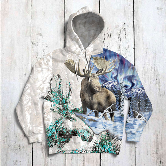 Awesome Moose G51214 - All Over Print Unisex Hoodie
