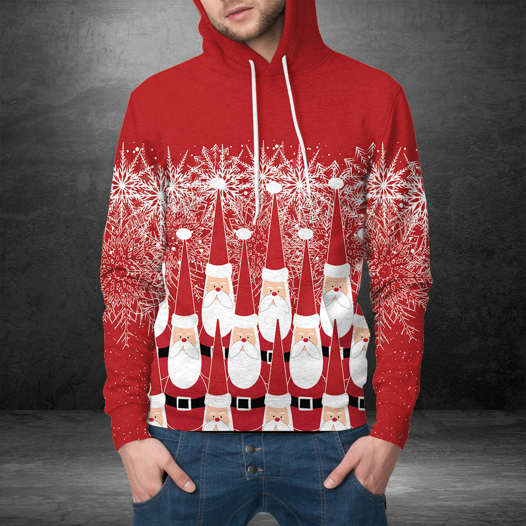 Santa discount hoodie mens