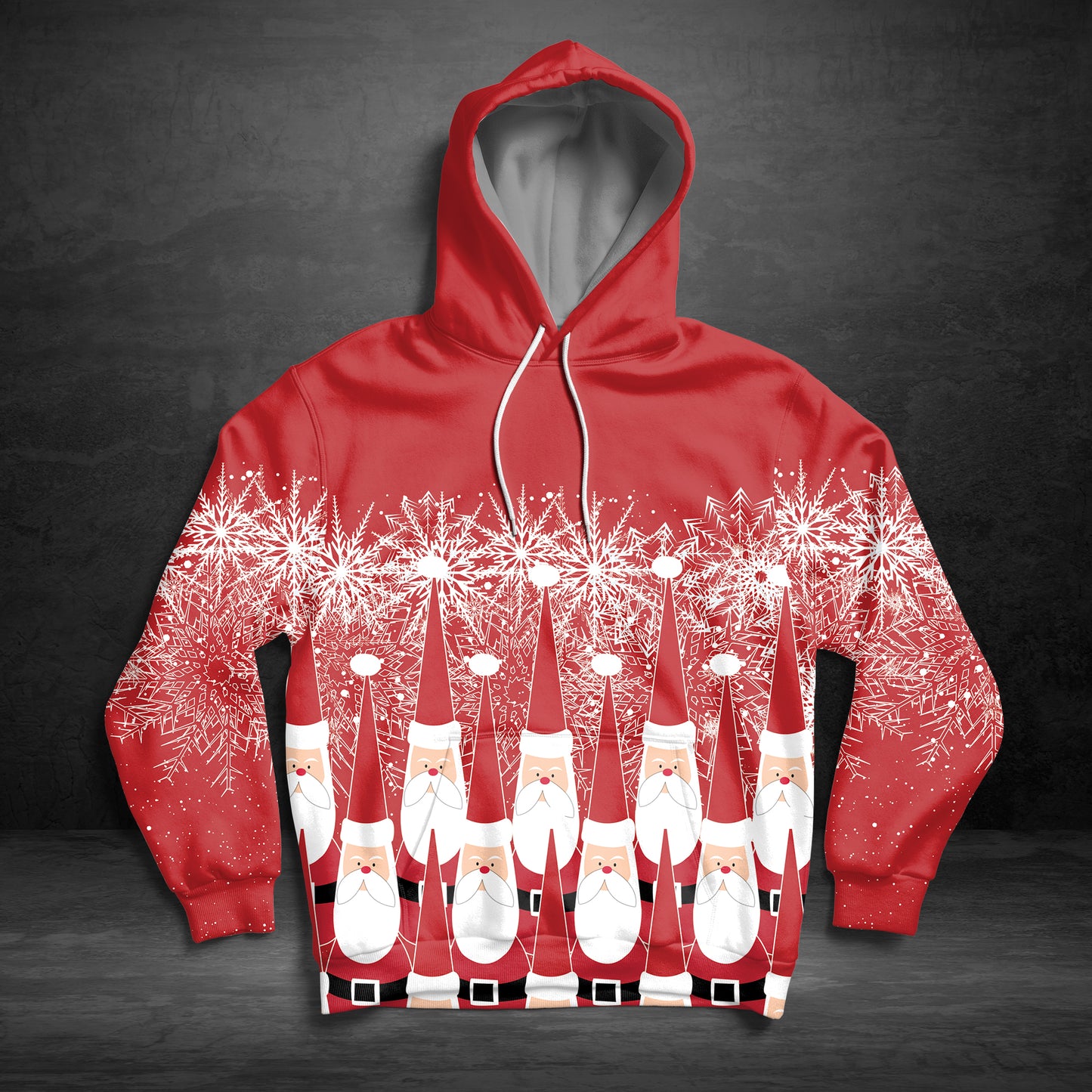 Christmas Santa Claus G5128 unisex womens & mens, couples matching, friends, funny family sublimation 3D hoodie christmas holiday gifts (plus size available)