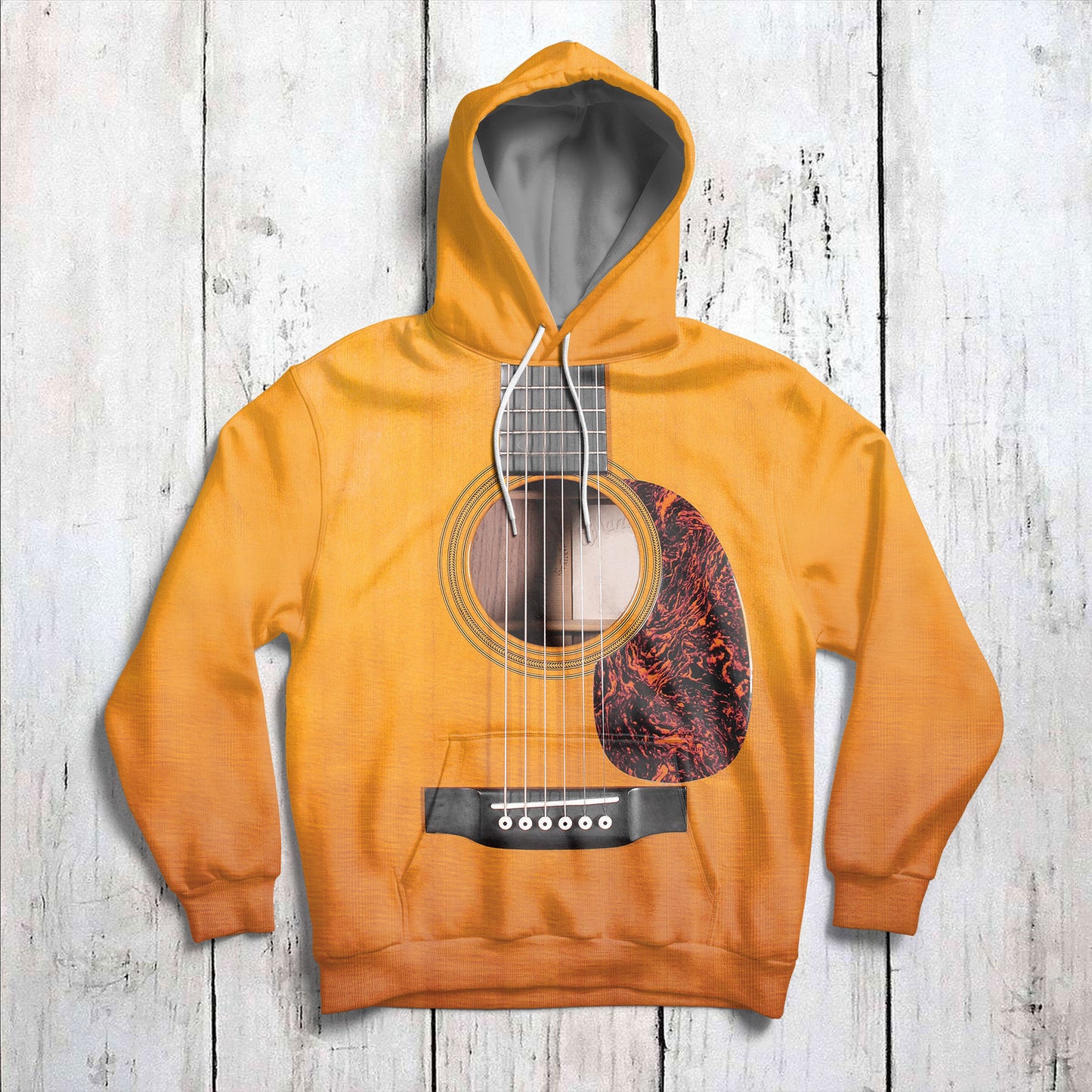 Guitarist Nutrition Facts G51121 - All Over Print Unisex Hoodie