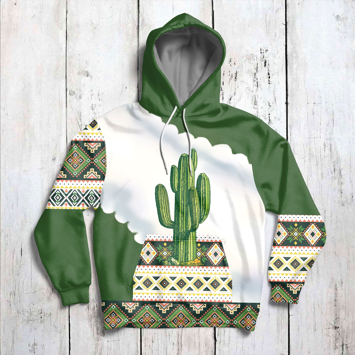 Western Cactus G51210 unisex womens & mens, couples matching, friends, cactus lover, funny family sublimation 3D hoodie christmas holiday gifts (plus size available)