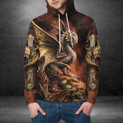 Age Of Dragons G51116 - All Over Print Unisex Hoodie