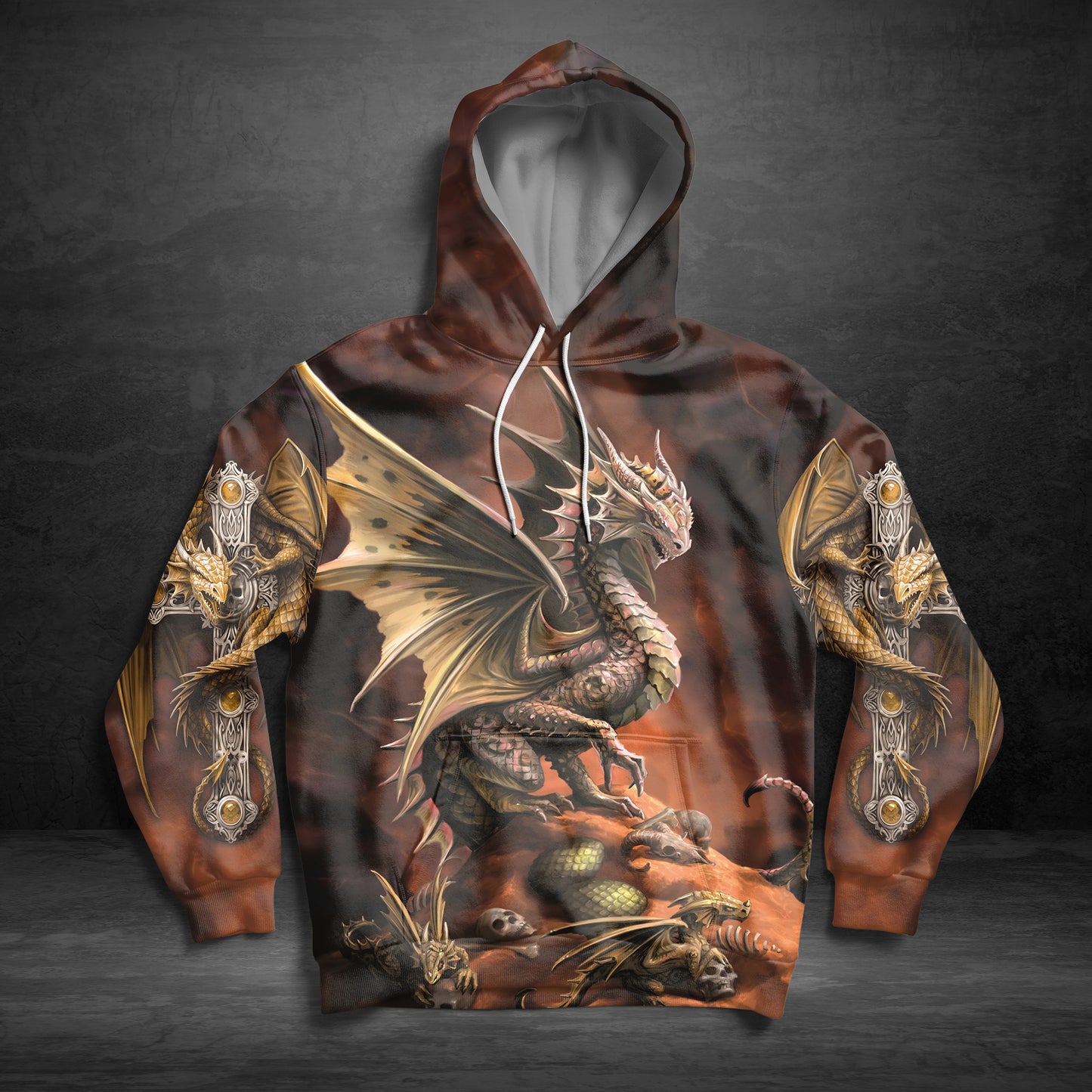 Age Of Dragons G51116 - All Over Print Unisex Hoodie