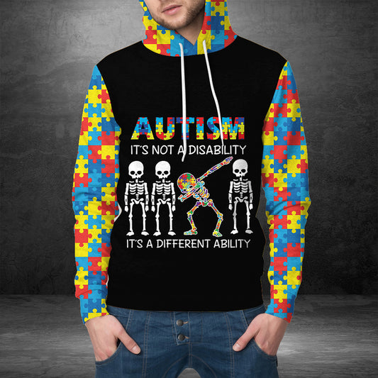 Autism Awareness Different Ability G51021 - All Over Print Unisex Hoodie