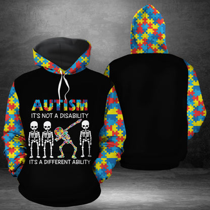 Autism Awareness Different Ability G51021 - All Over Print Unisex Hoodie