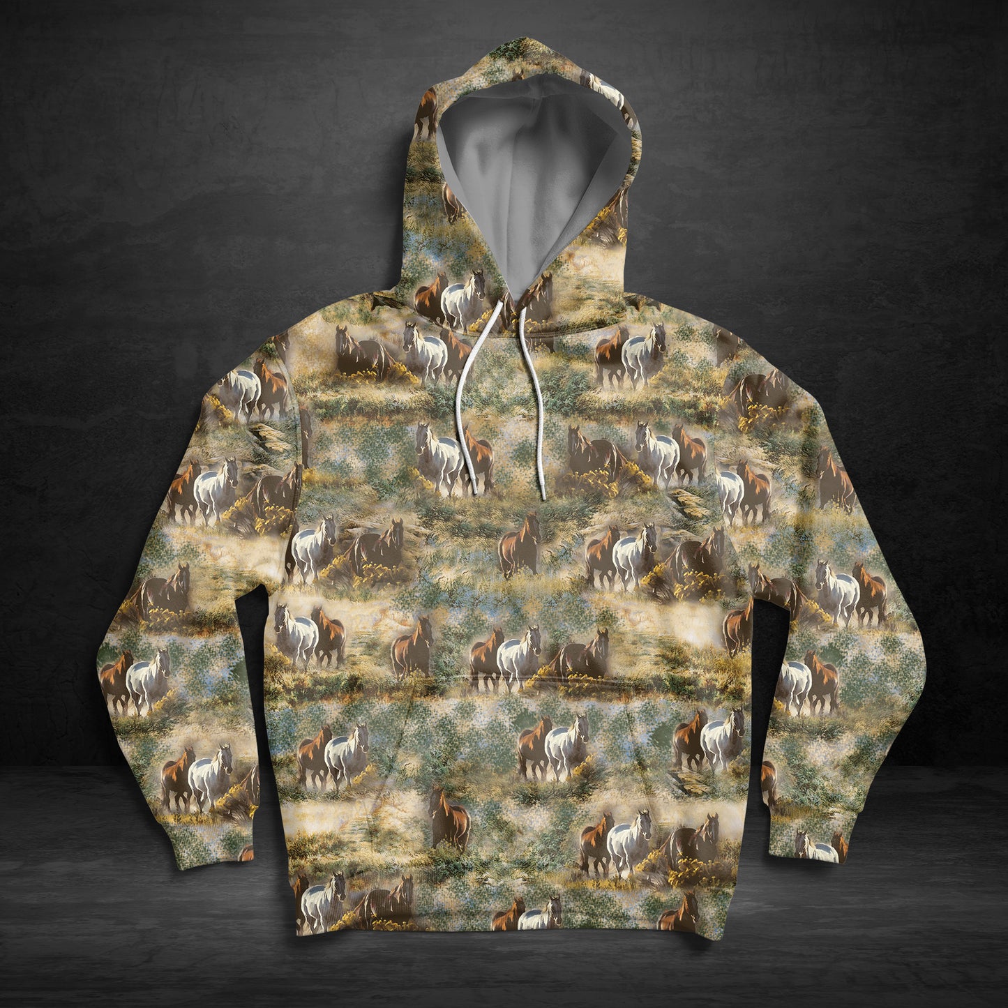 Awesome Horse G5112 - All Over Print Unisex Hoodie