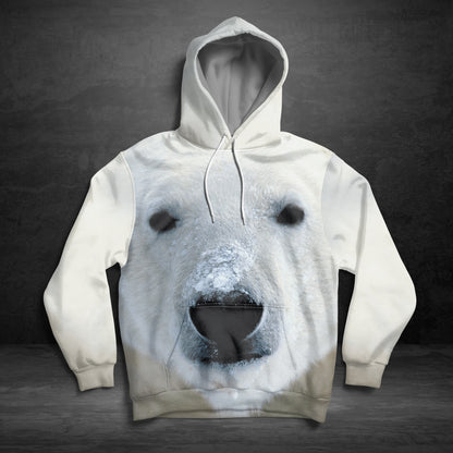 Awesome Polar Bear G51118 - All Over Print Unisex Hoodie