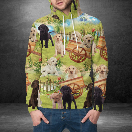 Cute Puppies Labs G5116 - All Over Print Unisex Hoodie