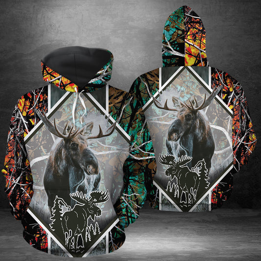 Love Moose G51028 - All Over Print Unisex Hoodie