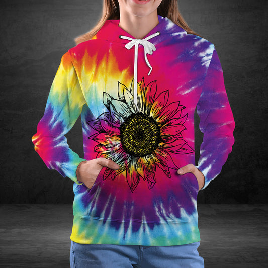 Sunflower Hippie G51113 - All Over Print Unisex Hoodie