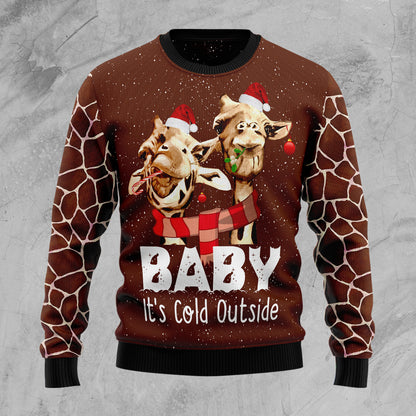 Funny Giraffe G5115 Ugly Christmas Sweater