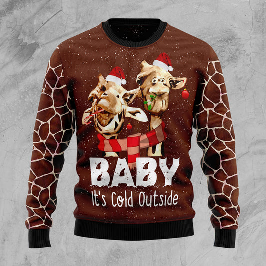 Funny Giraffe G5115 Ugly Christmas Sweater