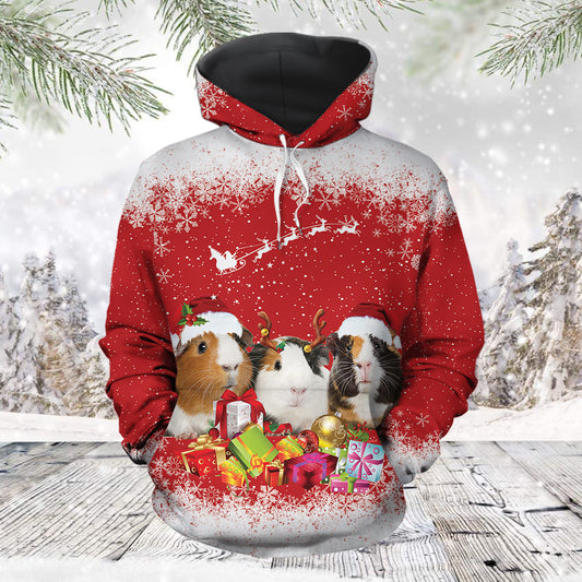 Funny Guinea Pig TG51112 - All Over Print Unisex Hoodie